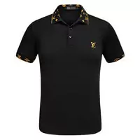 tee-shirts polos louis vuitton smil fit broderie noir